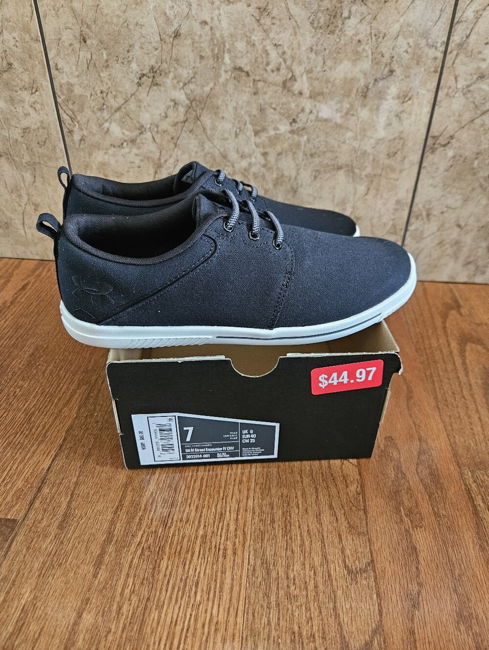 Under Armour Black Low-Profile Slip On Sneakers